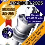 II Campeonato Nacional de Ajedrez Amateur Sub 2000 – Gestión 2025