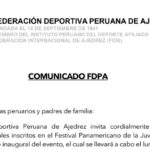 Comunicado sobre el desfile en la inauguración del Panamericano de la Juventud 2025